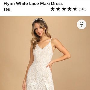 BRAND NEW LuLu’s Wedding dress••NEVER WORN‼️